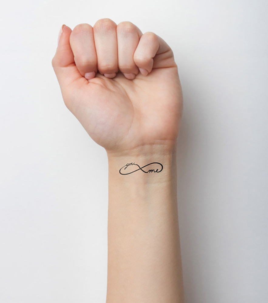 Unendlichkeits Tattoo Minimalistische Tattoo Ideen F R Alle K Rperpartien