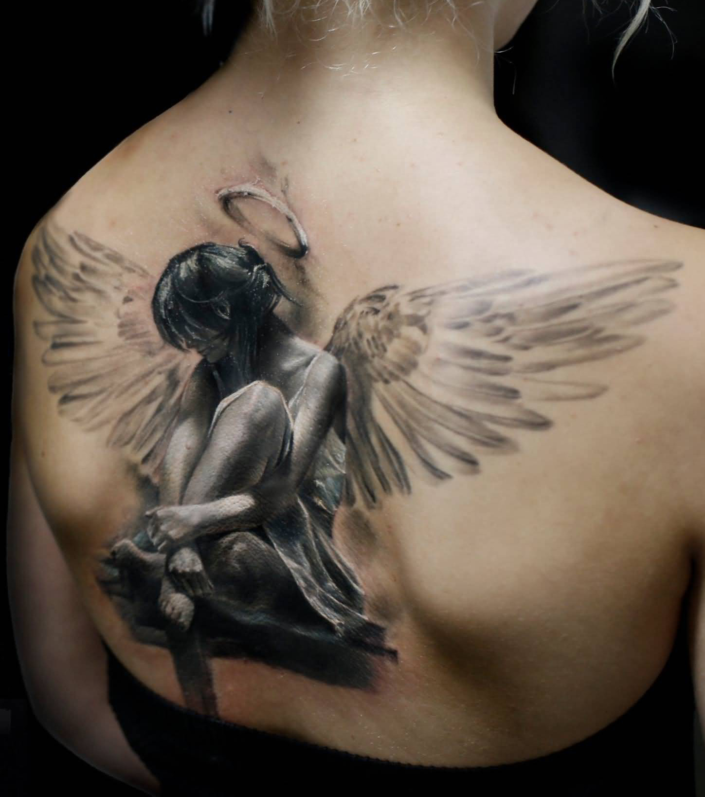Tattoo Engel Rücken
