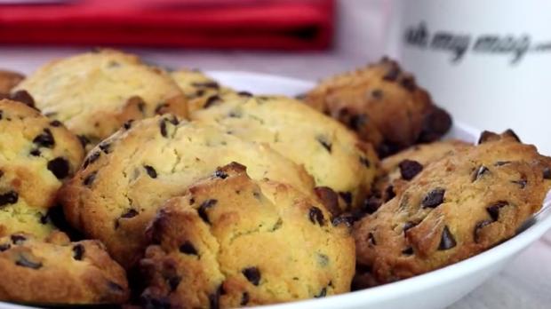 Rezept: Leckere weiche Cookies mit Schoko-Tröpfchen für große und ...