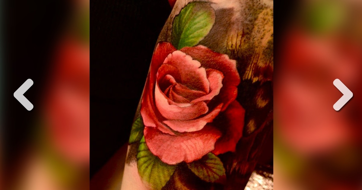 Rosen tattoo unterarm frau 