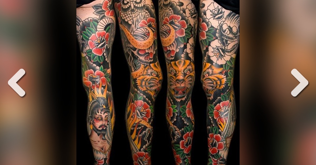 Bein tattoos frau Tattoo Bein