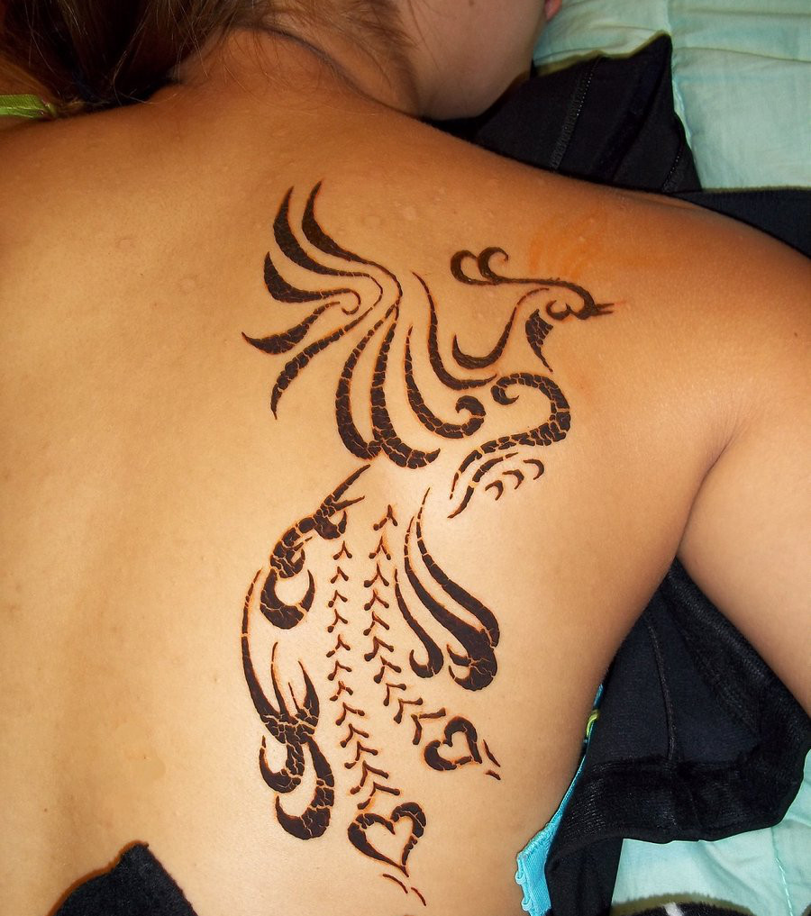 PhönixTattoo 20 edle TattooIdeen für Frauen