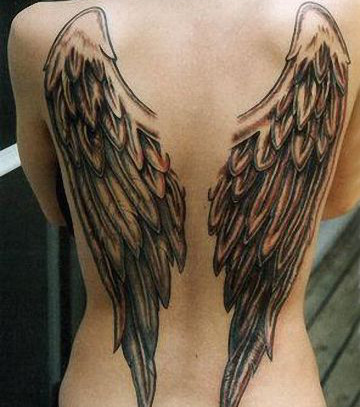 Rücken tattoo engel ▷ 1001