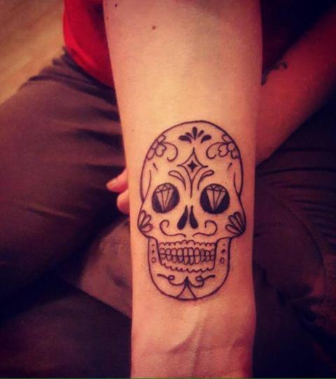 Mexikanisches Totenkopftattoo Tattoo Ideen Zur Inspiration