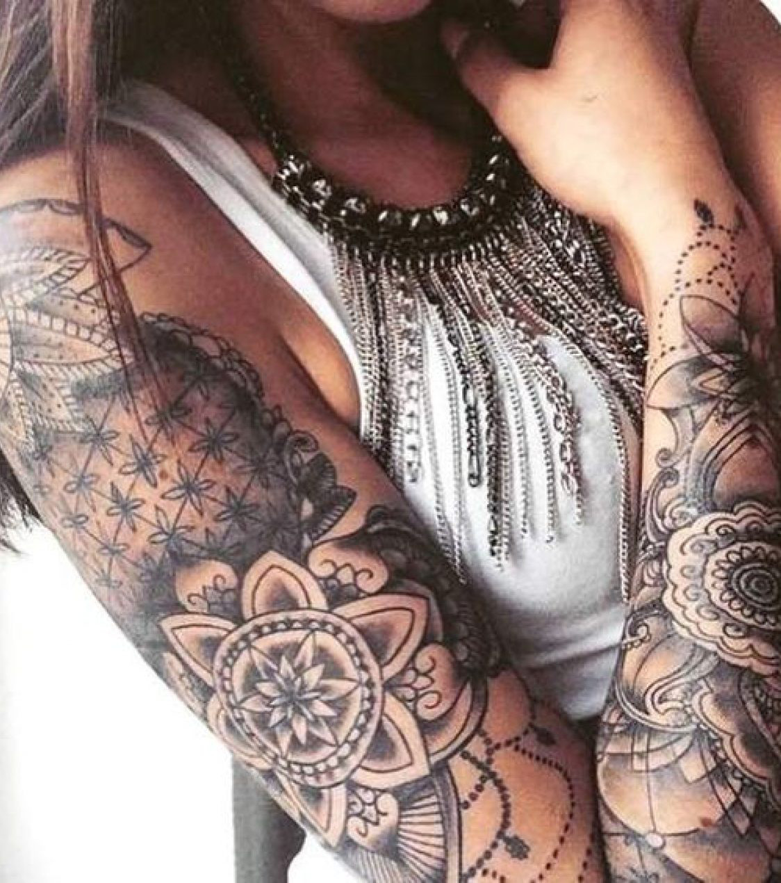 Arm frauen vorlage tattoo Muster Tattoo