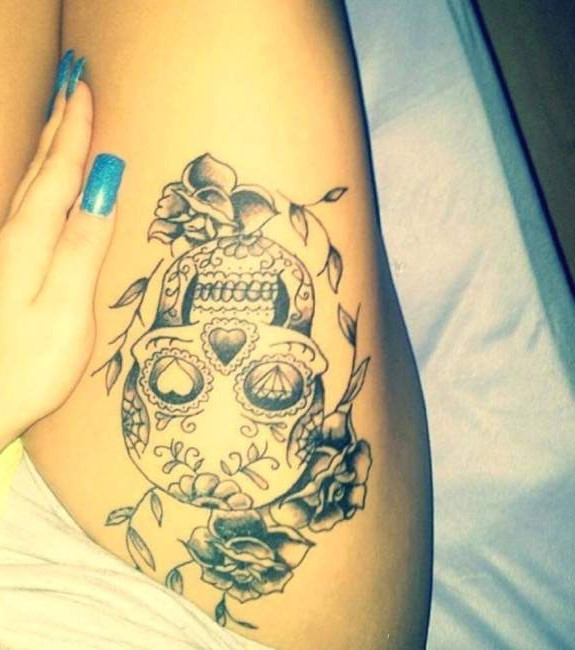 Mexikanisches Totenkopftattoo Tattoo Ideen Zur Inspiration