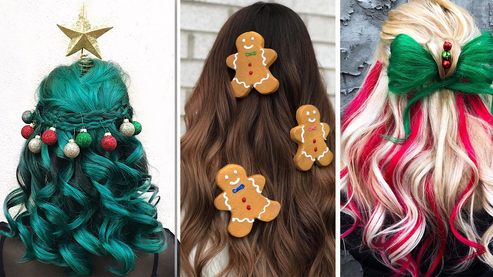 Weihnachtliche Frisuren Wenn Die Haare Zum Christbaum Werden